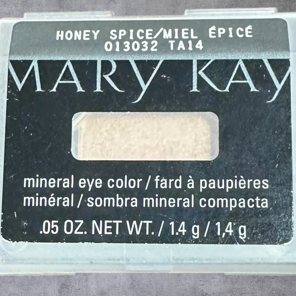 Mary Kay Mineral Eye Color Honey Spice 013032 Shimmer .05‎ oz Refill Eyeshadow